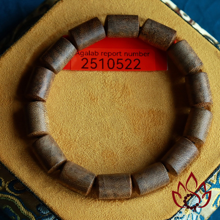 Vòng Trầm Hương Lu Thống | 8 Ly | Trầm Tốc Kiến Tự Nhiên Lâu Năm